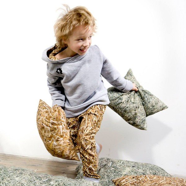 Față de pernă din amestec de bumbac și umplutură din hrișcă Foonka Seno, 50 x 30 cm-image-3