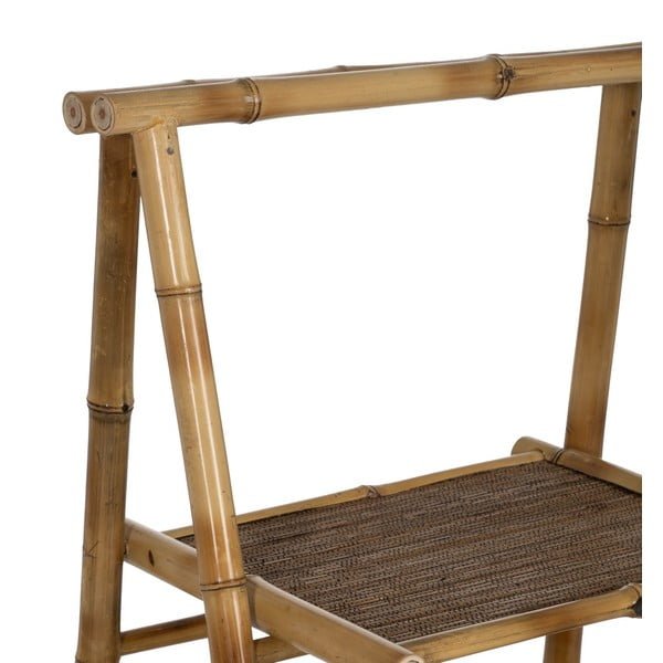 Etajeră în culoare naturală din bambus 48x100x45 cm Manali – Ixia-image-3