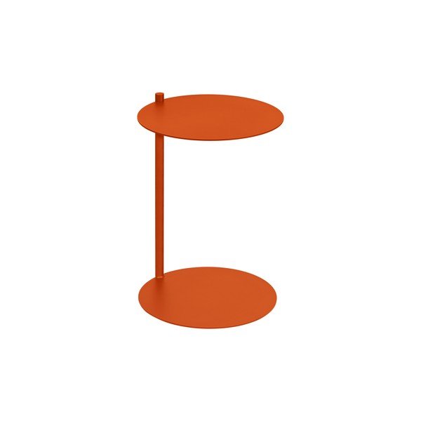 Măsuță auxiliară rotundă din oțel 41x40 cm Ande – noo.ma