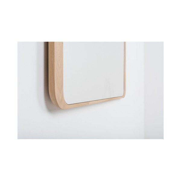 Oglindă de perete din lemn de stejar Gazzda Ena-image-4
