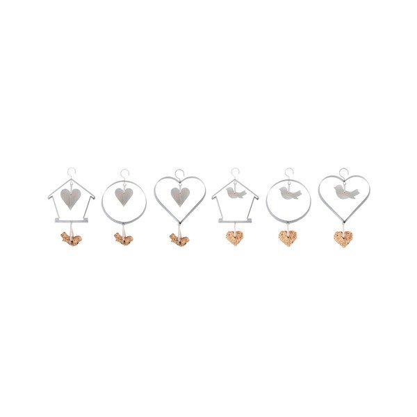 Set 6 hrănitoare pentru păsări Esschert Design