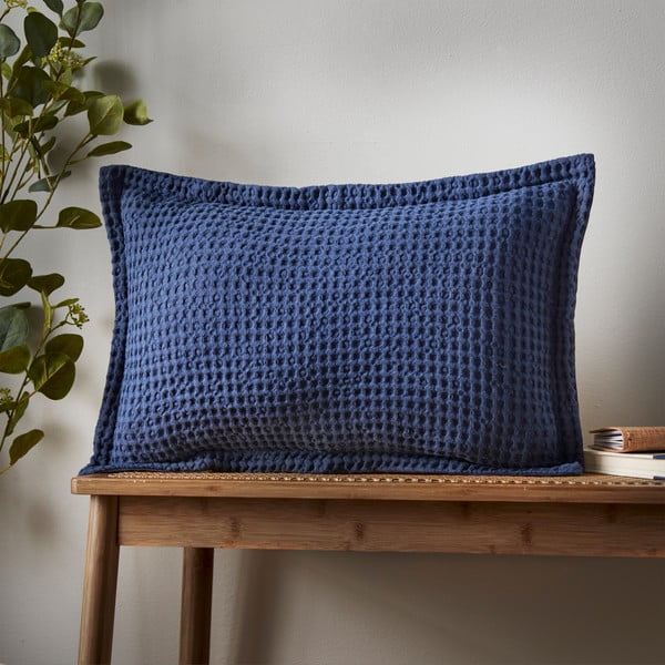 Pernă decorativă din bumbac 30x50 cm Jaipur Chunky Waffle – Pineapple Elephant-image-1