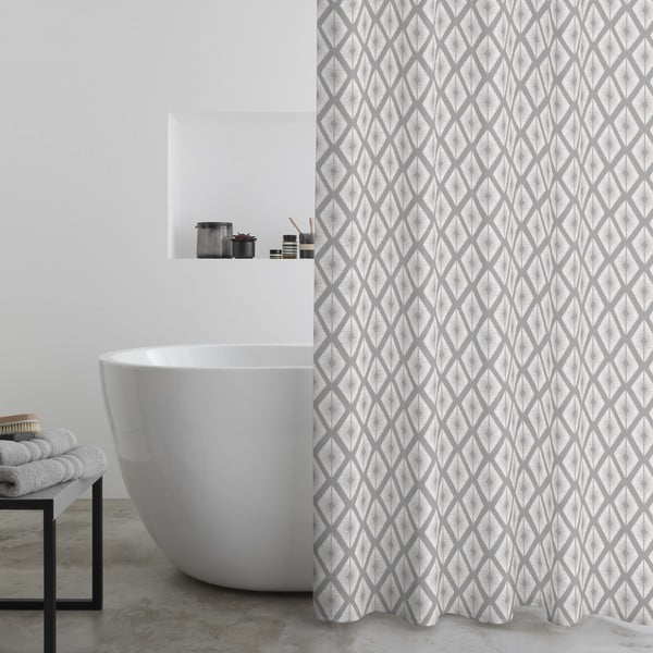 Perdea de duș 180x180 cm Aztec Diamond – Catherine Lansfield-image-1