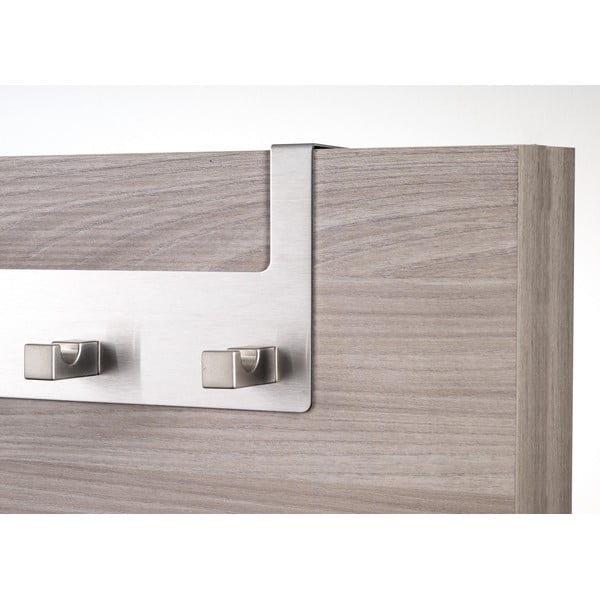 Cuier de ușă argintiu din metal 32 cm Yale – Tomasucci-image-4