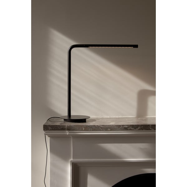 Veioză neagră LED cu intensitate reglabilă din metal (înălțime 46 cm) Omni Table – UMAGE-image-2