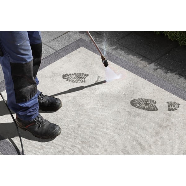 Covor adecvat pentru exterior NORTHRUGS Panama, 80 x 350 cm, gri-crem-image-4