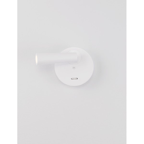 Spot alb mat LED cu structură flexibilă din aluminiu 7x10 cm Tico – Nova Luce-image-3