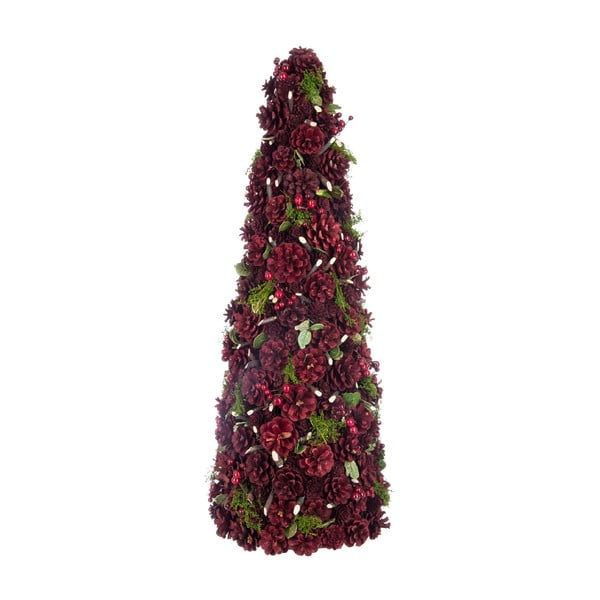 Pom decorativ Crăciun J-Line Pinecones, înălțime 70 cm
