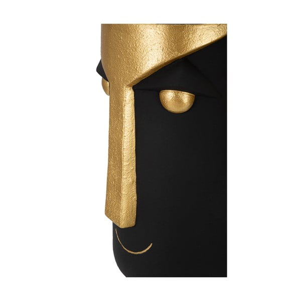 Vază negru-auriu  din polirășină înaltă 40 cm Tribal – Mauro Ferretti-image-4