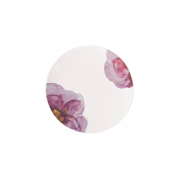 Farfurie albă/roz din porțelan ø 31.8 cm Rose Garden  - Villeroy&Boch