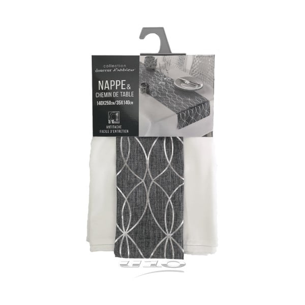 Set față de masă și napron 140x250 cm Elipsa – douceur d'intérieur-image-3