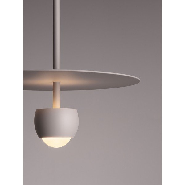 Lustră bej LED din aluminiu ø 30 cm Edem – Nova Luce-image-1