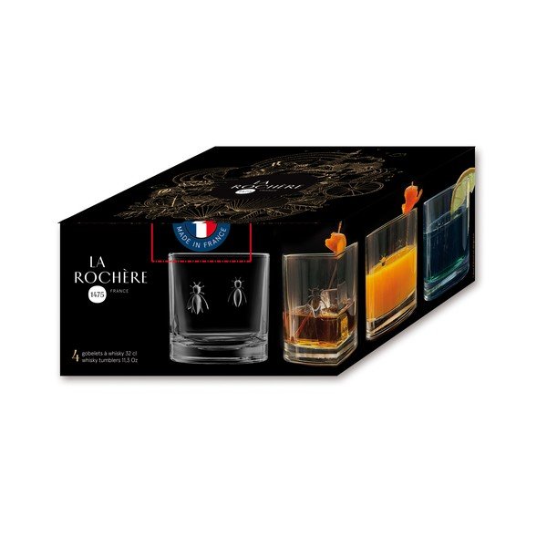 Pahar de whiskey 320 ml Abeille – La Rochére-image-3