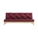 Canapea variabilă Karup Design Fresh Natural/Bordeaux