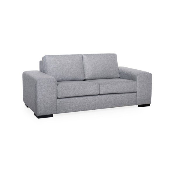 Canapea cu 2 locuri Scandic Visby, gri-image-1