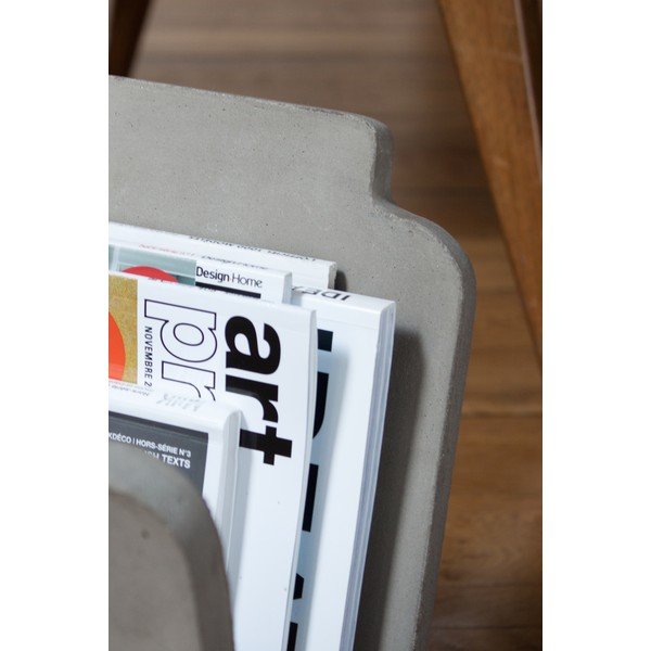 Suport din beton pentru reviste Lyon Béton Doc-image-1