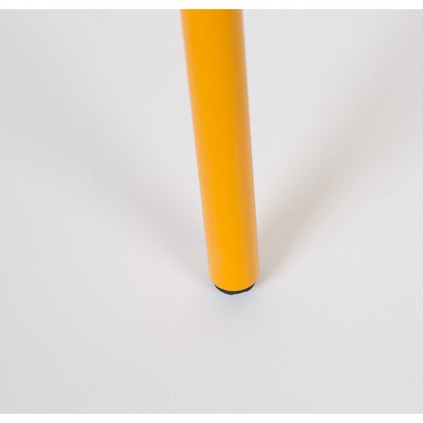 Măsuță auxiliară White Label Frost, galben-image-2