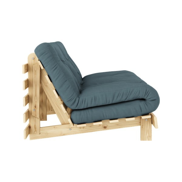 Canapea turcoaz extensibilă 160 cm Roots - Karup Design-image-4