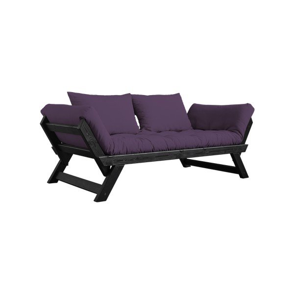 Canapea extensibilă Karup Bebop Black/Purple-image-3