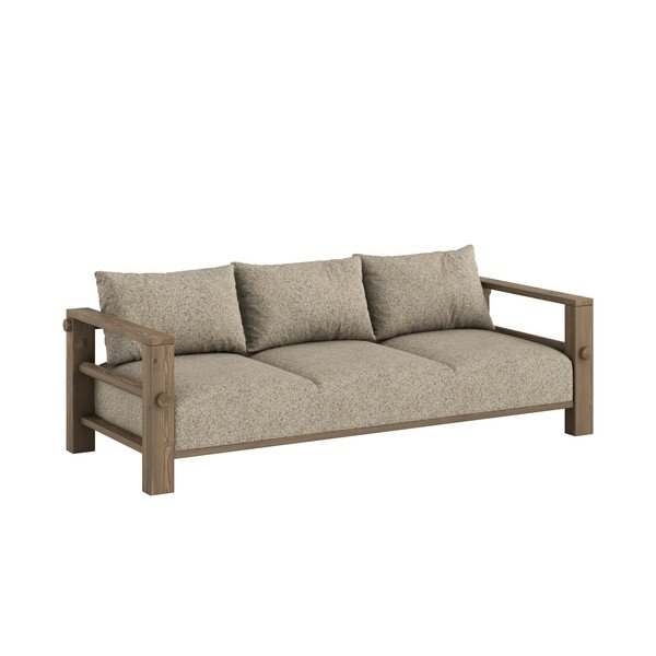 Canapea gri 225 cm Bare – Karup