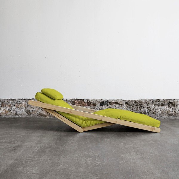 Șezlong extensibil Karup Figo Raw/Pistacie-image-2