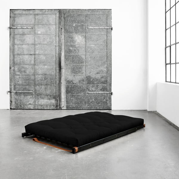 Canapea extensibilă Karup Jump Black/Black-image-1