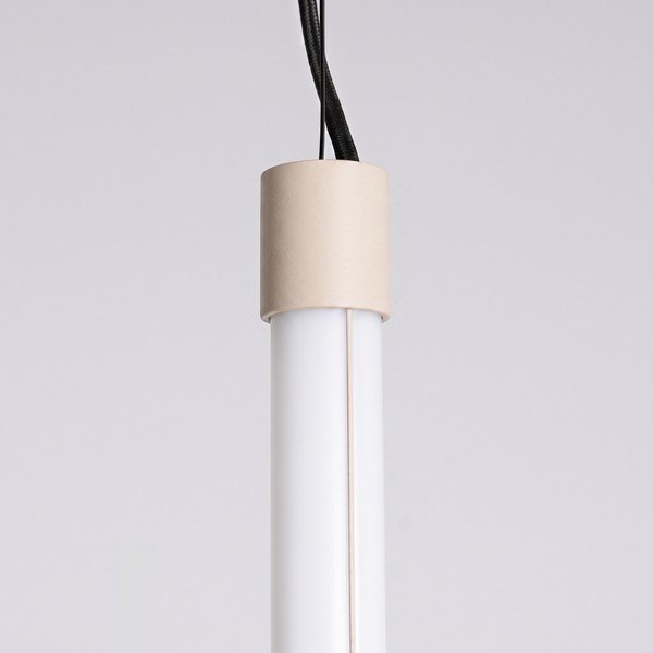 Lustră bej LED din metal ø 6 cm TRANG – Thoro-image-3