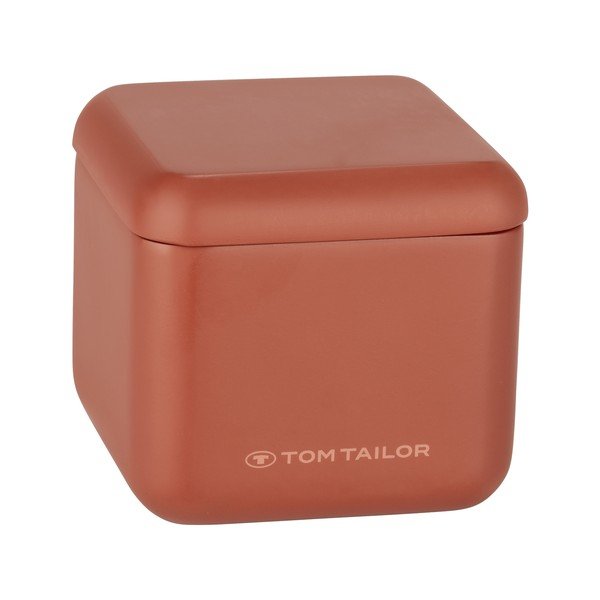 Organizator de baie portocaliu pentru dischete demachiante din polirășină Tom Tailor T-Rounded – Wenko-image-4