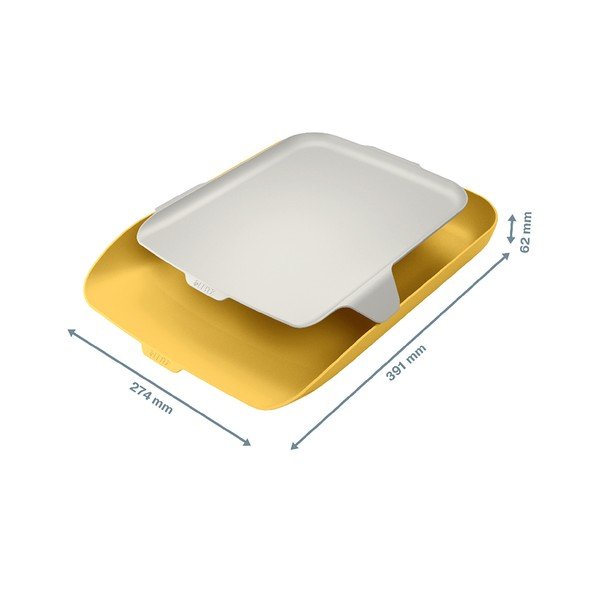 Suport/organizator pentru documente Leitz Cosy, galben-image-4