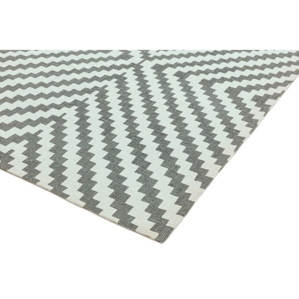 Covor Asiatic Carpets Geo, 120 x 170 cm, gri-alb-image-4