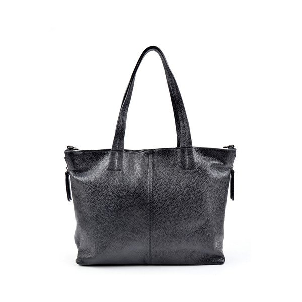 Geantă Tote din piele Roberta M Ambra, negru-image-3