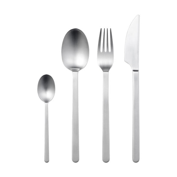 Tacâmuri argintii din oțel inoxidabil 16 buc. Norm – Gense