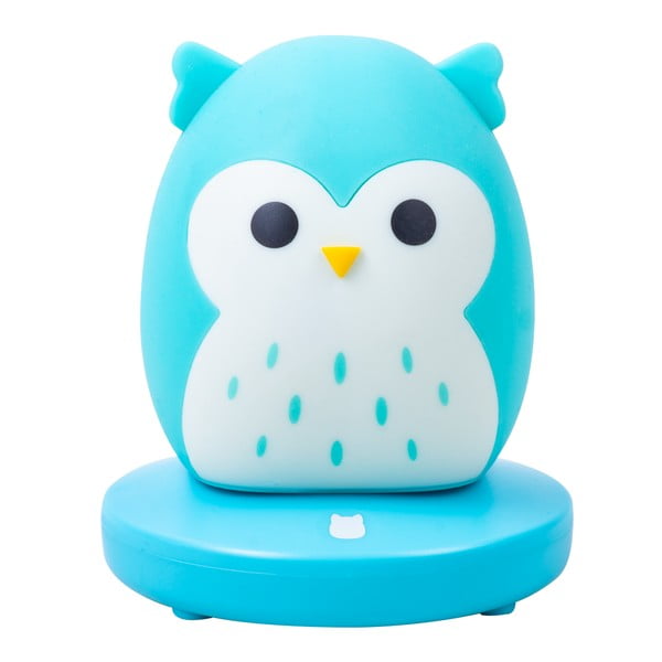 Lampă de veghe pentru copii albastră Fizz Winston – SQUISHMALLOWS