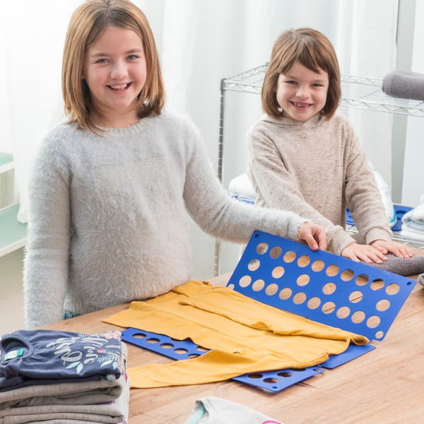 Împăturitor haine de copii InnovaGoods, albastru