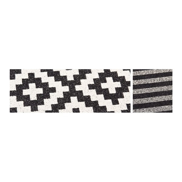 Covor reversibil Narma Viki, 160 x 230 cm, alb-negru-image-3