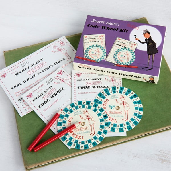 Set de spionaj pentru descifrare coduri Rex London Secret Agent-image-1
