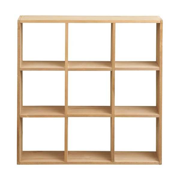 Raft în culoare naturală etajat din lemn de pin 46 cm Moss – House Nordic