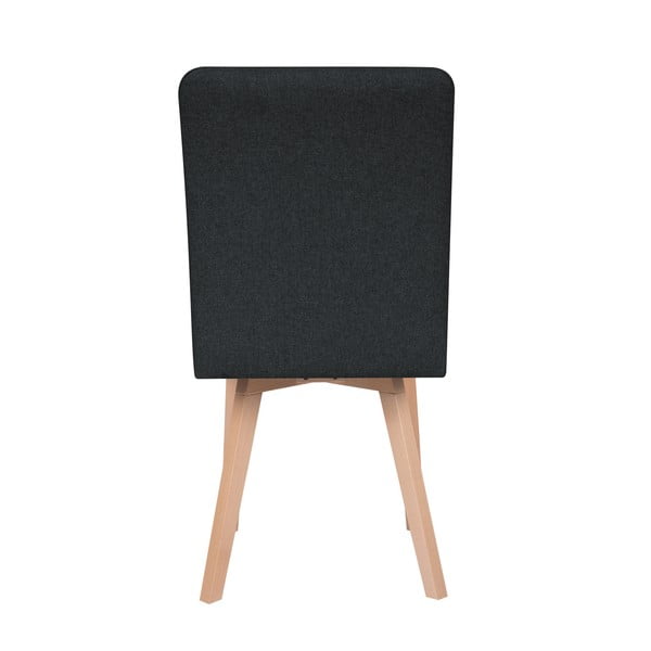 Scaun Mazzini Sofas Tulip, negru-image-4