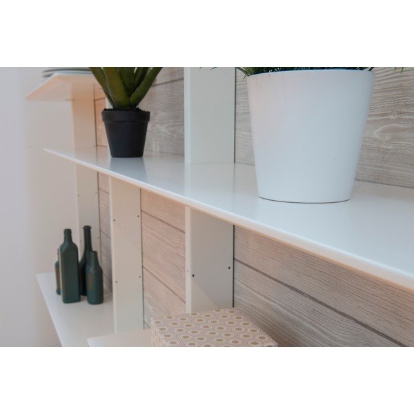 Sistem modular de rafturi alb 224x190 cm Bridge – Tenzo-image-4