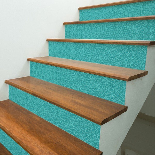 Set 2 autocolante pentru scări Ambiance Stairs Stickers Metten, 15 x 105 cm-image-1