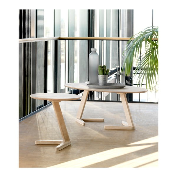 Măsuță de cafea Canett Augustenborg, culoare lemn natural-image-2