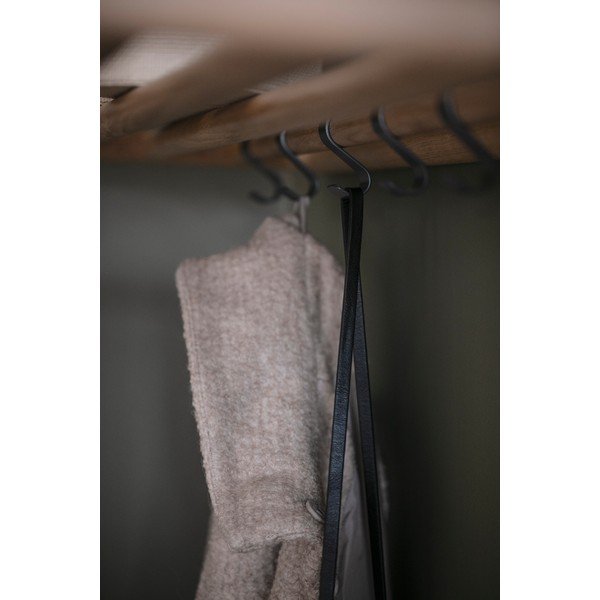 Set pentru hol în culoare naturală din lemn masiv de stejar Milford - Rowico-image-4