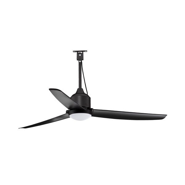 Plafonieră negru-mat LED cu intensitate reglabilă din metal Blowy – Nova Luce