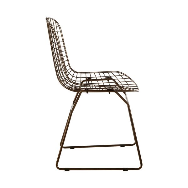 Scaun de dining bronz din metal District – Premier Housewares-image-4