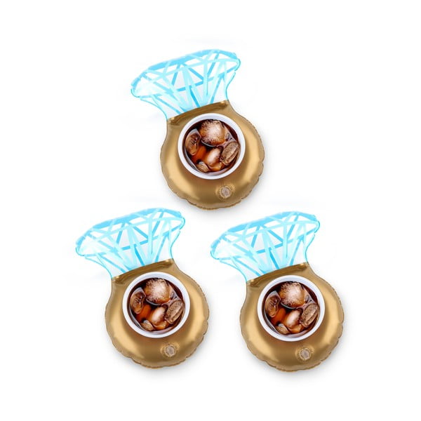 Set 3 suporturi gonflabile pentru pahare Big Mouth Inc. Ring-image-3