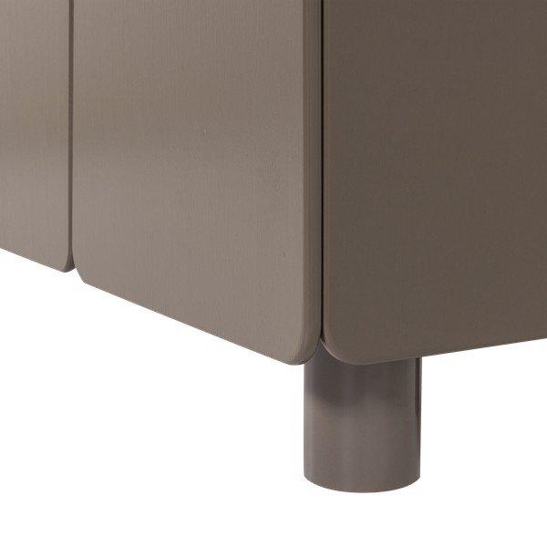 Comodă maro din lemn de pin 200x85x45 cm Root – WOOOD-image-4