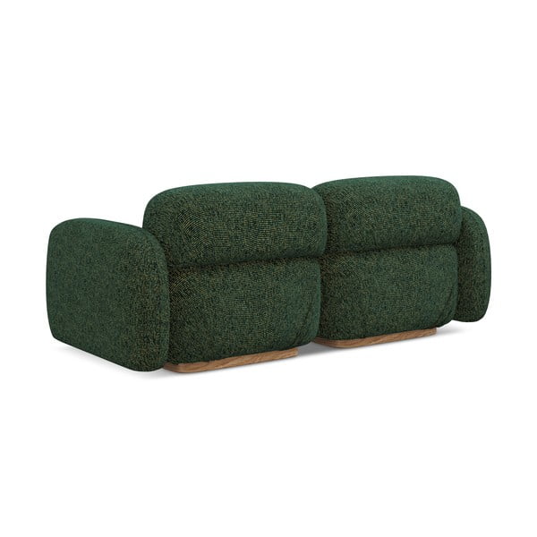 Canapea modulară verde-închis 190 cm Ailani – Makamii-image-4