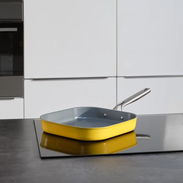 Tigaie tip grill cu suprafață ceramică ø 28 cm Meda 3.0 – FABINI-image-1