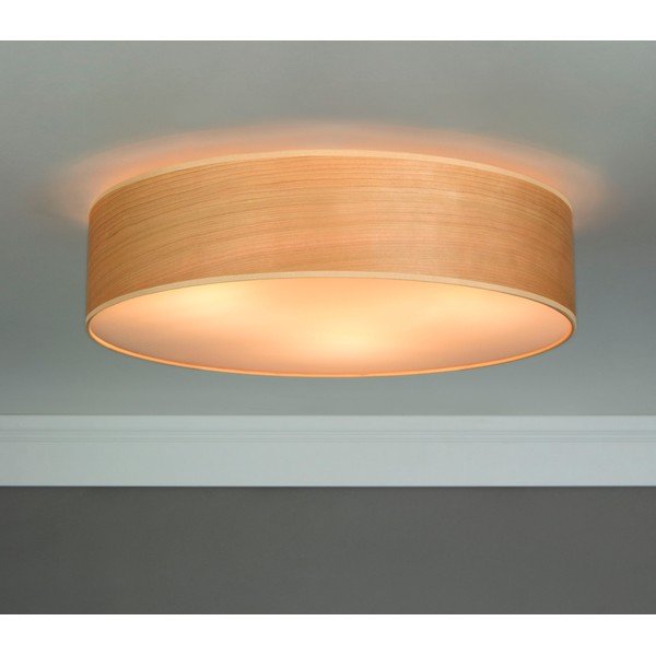 Plafonieră din furnir de cireș natural Sotto Luce TSURI L, ⌀ 40 cm-image-1