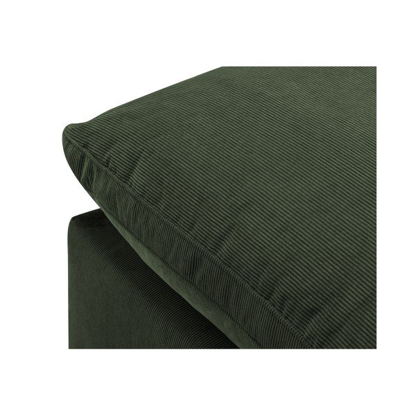 Modul cu tapițerie din catifea pentru canapea colț de dreapta Windsor & Co Sofas Galaxy, verde închis-image-4